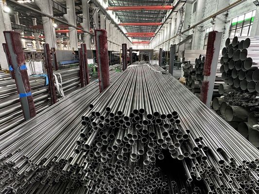 2500mm BA A269 Stainless Steel Decorative Pipe  4 Inch Natural Gas
