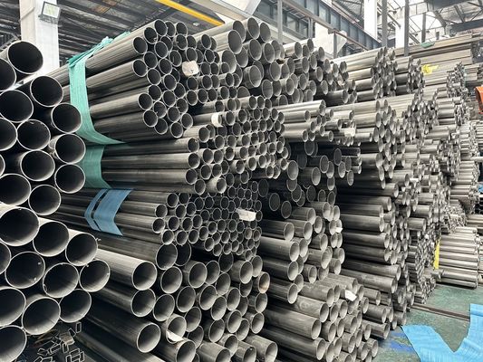 Seamless Stainless Steel Duplex Pipe 150mm Stainless Steel Spiral Pipe Round