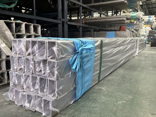 ASTM  Beveled 15mm Stainless Steel Pipe Tube Oxidized Pickling