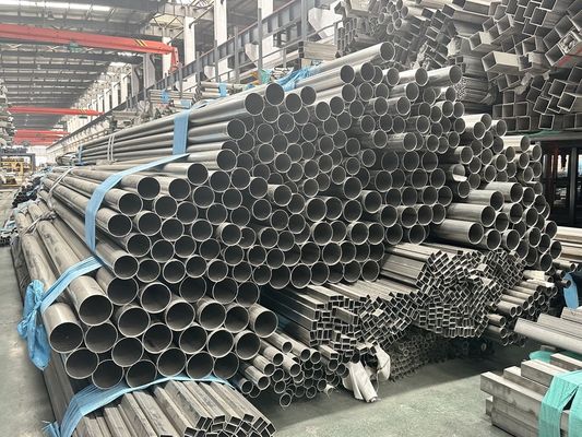 Cold Drawn  25mm Stainless Steel Pipe Technique Thick Wall Silicon Pickling S32205