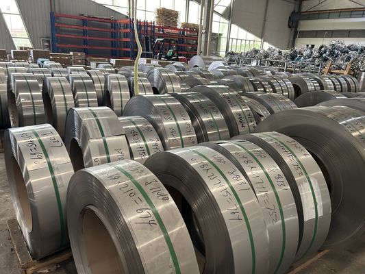 Hairline JIS Stainless Steel Strip Roll 180mm 304 For Building Materials