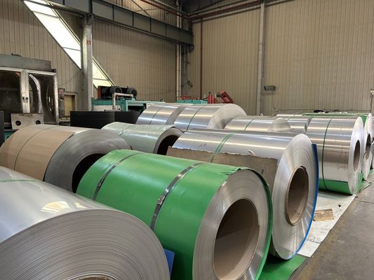Non Magnetic 400 904l Stainless Steel Coil 304 0.15mm ASTM For Specialized