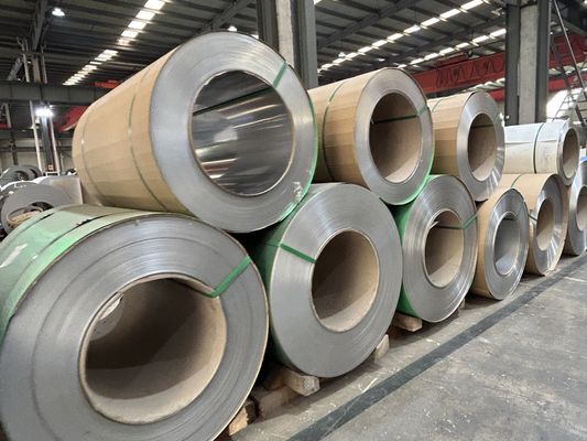 Non Magnetic 400 904l Stainless Steel Coil 304 0.15mm ASTM For Specialized