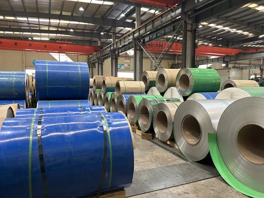 Duplex  Stainless Steel Coil Roll 180mm 301 2B Thin Gauge Lightweight