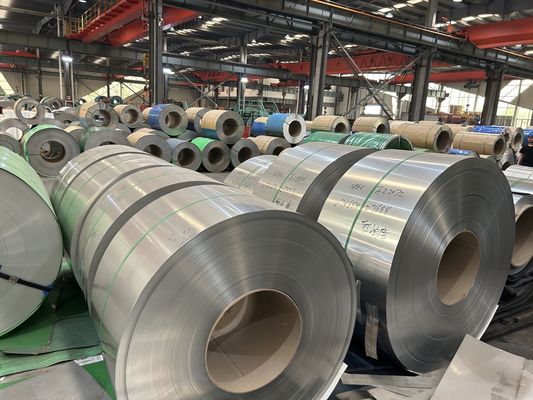 Cold  Rolled Stainless Steel Coil 180mm 202 Mirror Finish ASTM Sample Freely