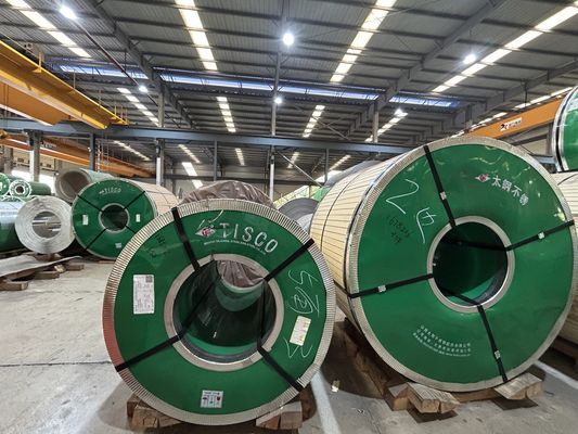 2B Mirror 180mm Stainless Steel 409l Coils Welding Polished For Sanitary