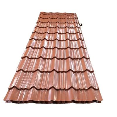 Galvanized PPGI Sheet 4.0mm Color Coated  Corrosion Resistance Corrugated
