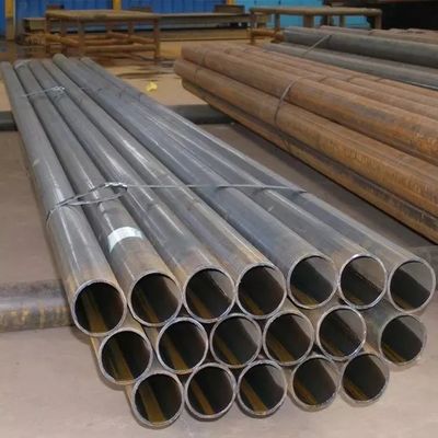 Thin Walled Carbon Steel Threaded Pipe 1000mm Galvanized  Gas For Low Pressure
