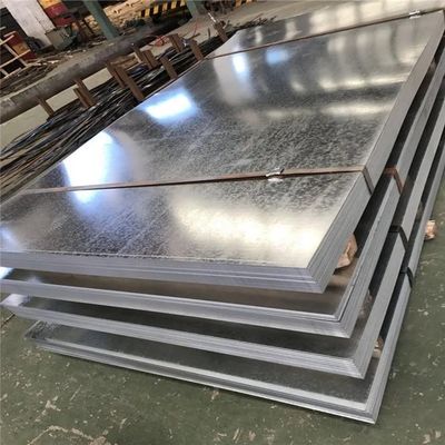 Fire Resistant Galvanised Steel Checker Plate 0.12mm SGCC Galvanized Mild Steel Plate