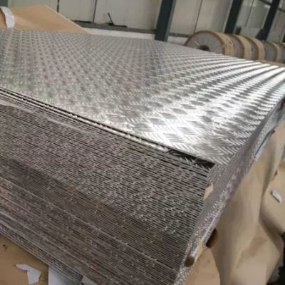 ASTM  Flat Aluminum Plate 80mm Alloy Embossed Brush For Aerospace