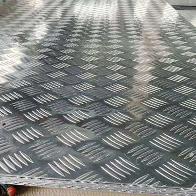ASTM  Flat Aluminum Plate 80mm Alloy Embossed Brush For Aerospace