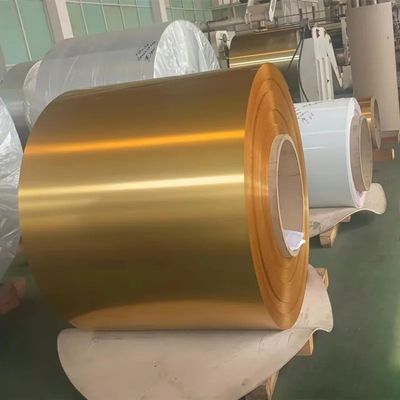 5754 Anodized Aluminum Coated Coil 2500mm Mirror Finish Aluminum Alloy Products