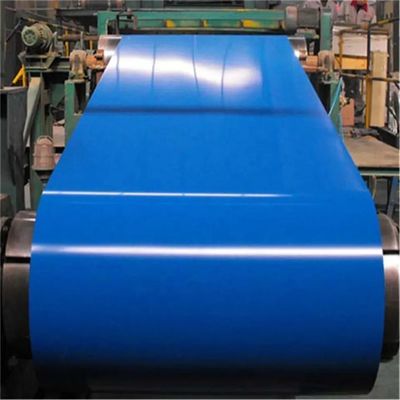 Anti Scratch Bending PPGI Steel 0.12mm SGCH Color Coated Sheet Coil For Durability