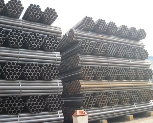 Thin Walled Carbon Steel Threaded Pipe 1000mm Galvanized  Gas For Low Pressure