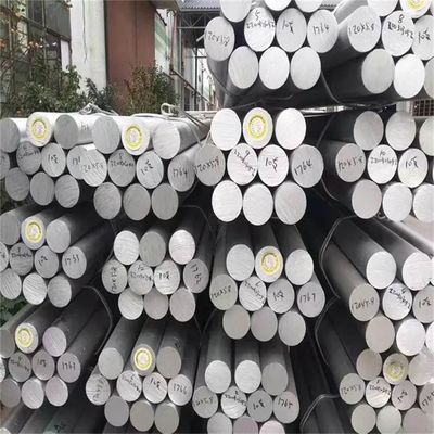 Hot Rolled Ribbed Bending Aluminum Bar 6mm Aisi Round 4032 Decorative  Food Grade