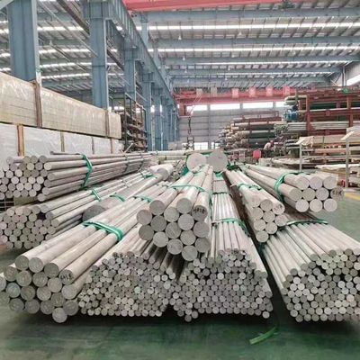 Hot Rolled Ribbed Bending Aluminum Bar 6mm Aisi Round 4032 Decorative  Food Grade